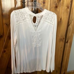 Cute king sleeve with lace top